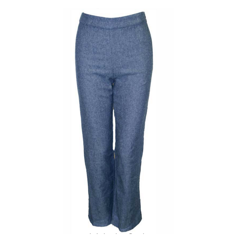 Chambray Pants - Reina Valentina