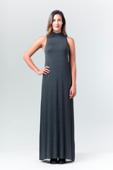 Amanda Maxi Dress - Charcoal - Reina Valentina