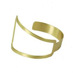 Assemetric Cuff- Gold - Reina Valentina