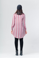 Aztec Striped Tunic - Reina Valentina