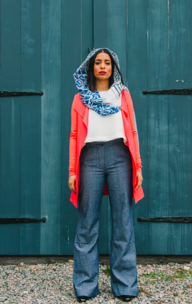 Chambray Pants - Reina Valentina