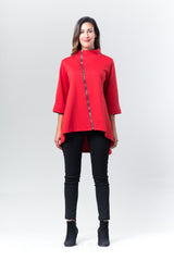 Stacey Jacket - Red - Reina Valentina