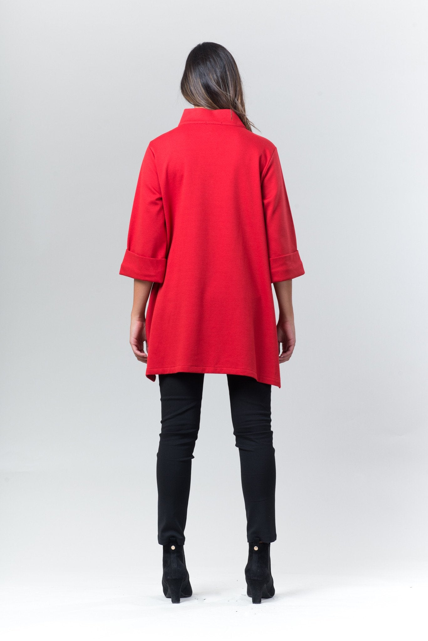 Stacey Jacket - Red - Reina Valentina