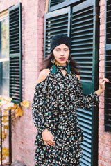 Chloe Cold Shoulder Blouse - Reina Valentina