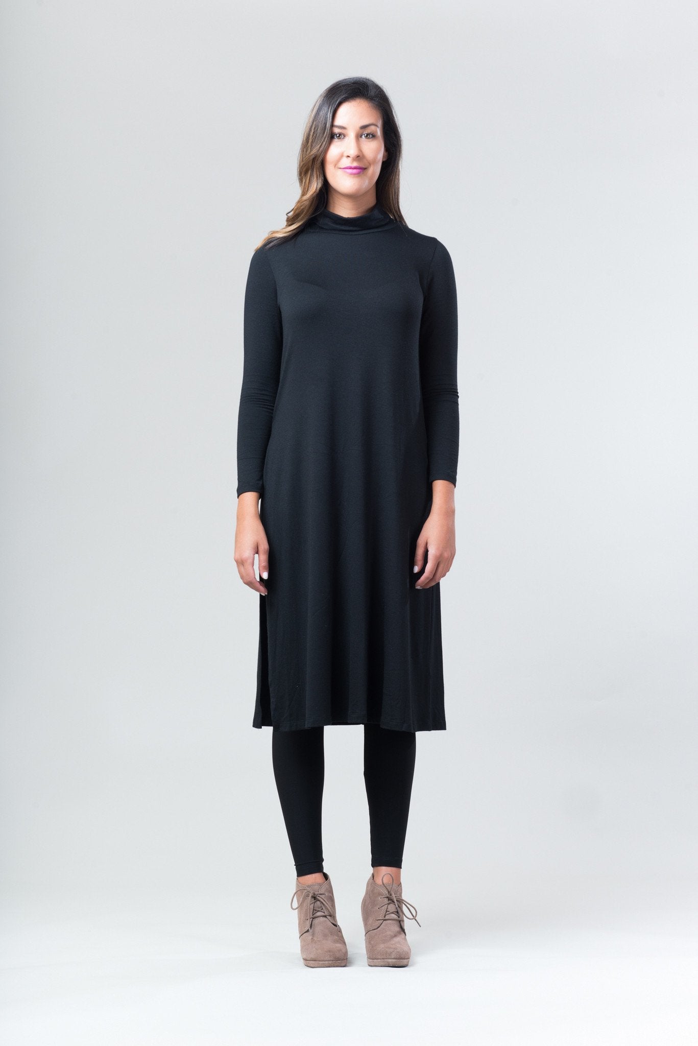Nora Turtle Neck Tunic - Reina Valentina