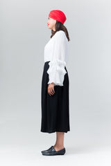 Chiffon Gaucho - Black - Reina Valentina