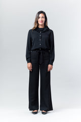 New Standard Blouse - Black - Reina Valentina