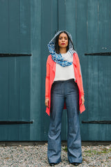 Yvonne Cardigan- Coral - Reina Valentina