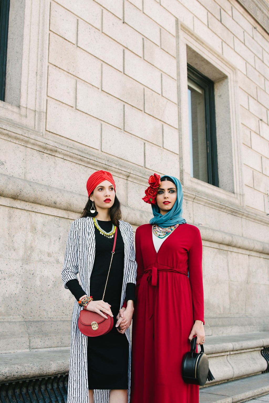 Belle Cross Body Bag - Red - Reina Valentina