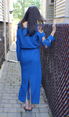 Florence Maxi Dress - Blue - Reina Valentina