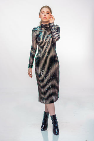 Akita Sequin Dress - Reina Valentina