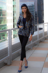 Lilia Floral Blazer - Reina Valentina