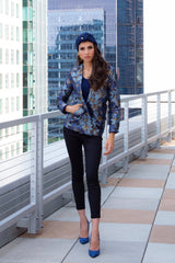 Lilia Floral Blazer - Reina Valentina