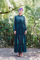 Isabelle Dress - Teal - Reina Valentina