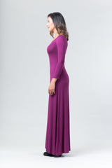 Larisa Dress - Claret - Reina Valentina