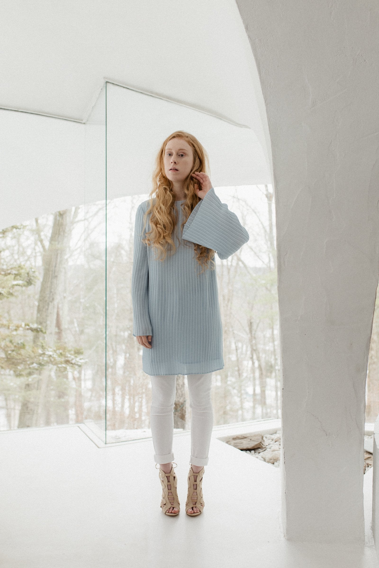 Listen Out Long Sleeve Dress - Reina Valentina