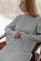 Listen Out Long Sleeve Dress - Reina Valentina