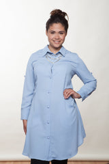 Amira Tunic - Blue - Reina Valentina