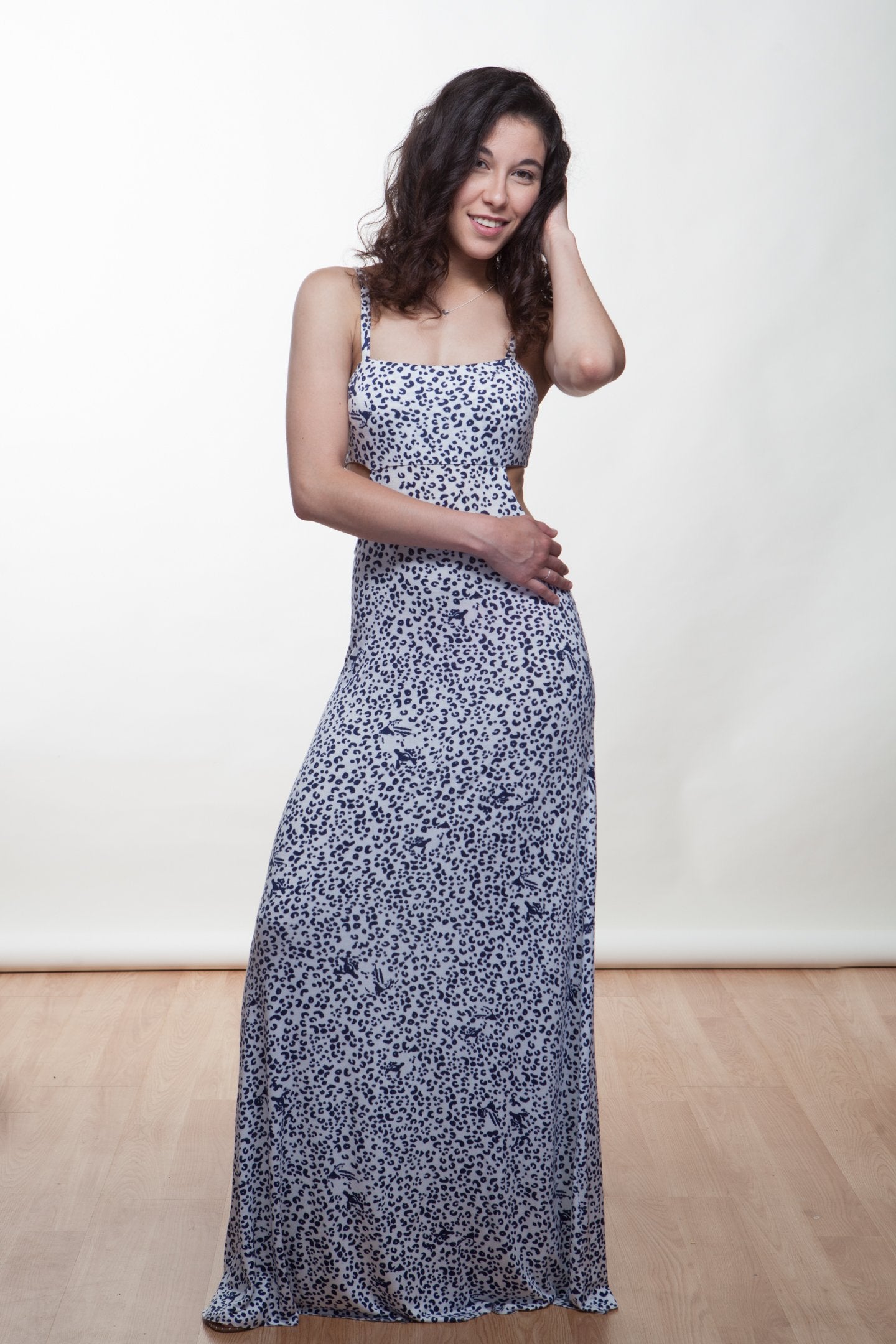 Leo Cut-Out Maxi Dress - Reina Valentina