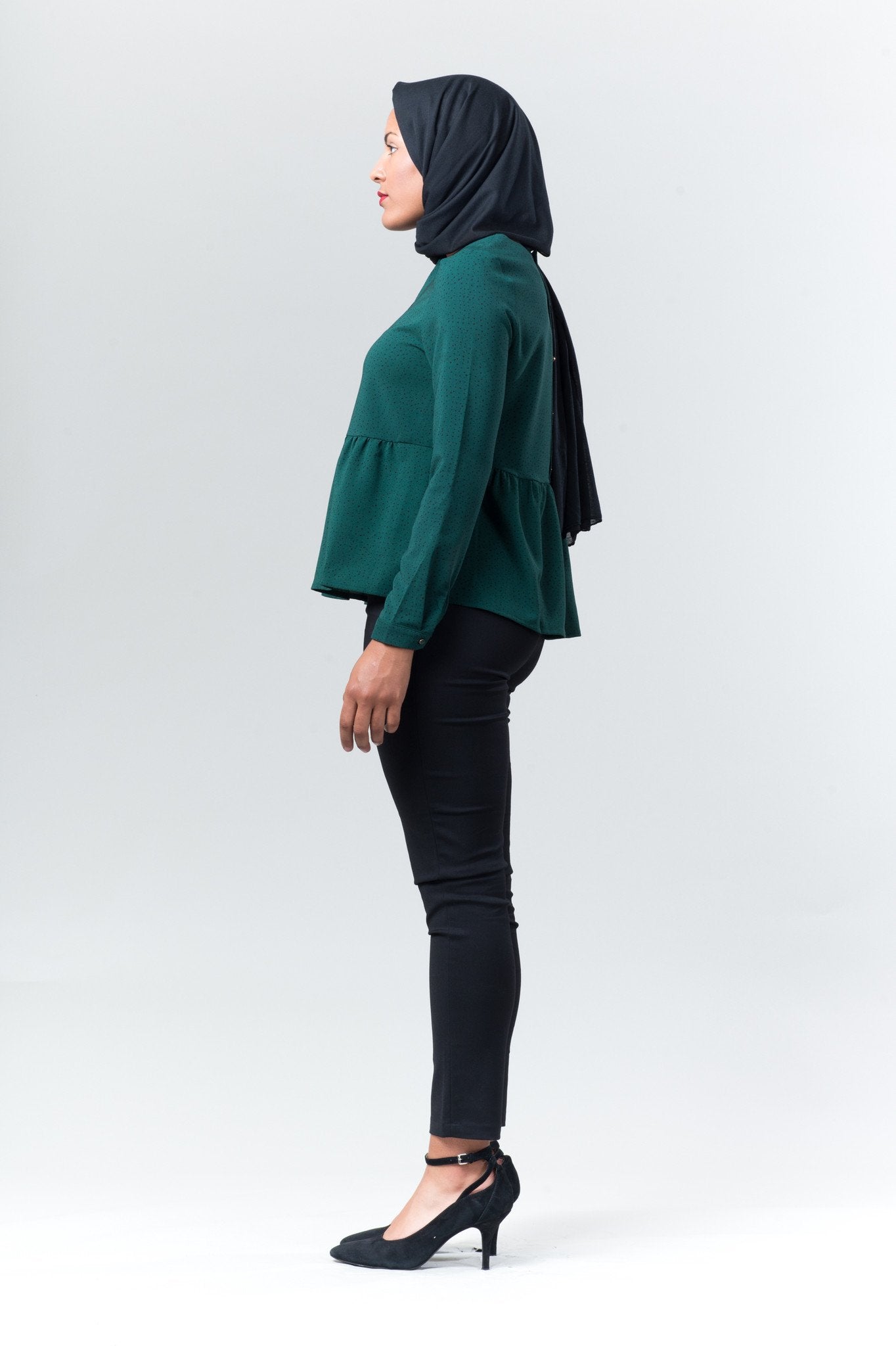 Margot Peplum Top - Reina Valentina