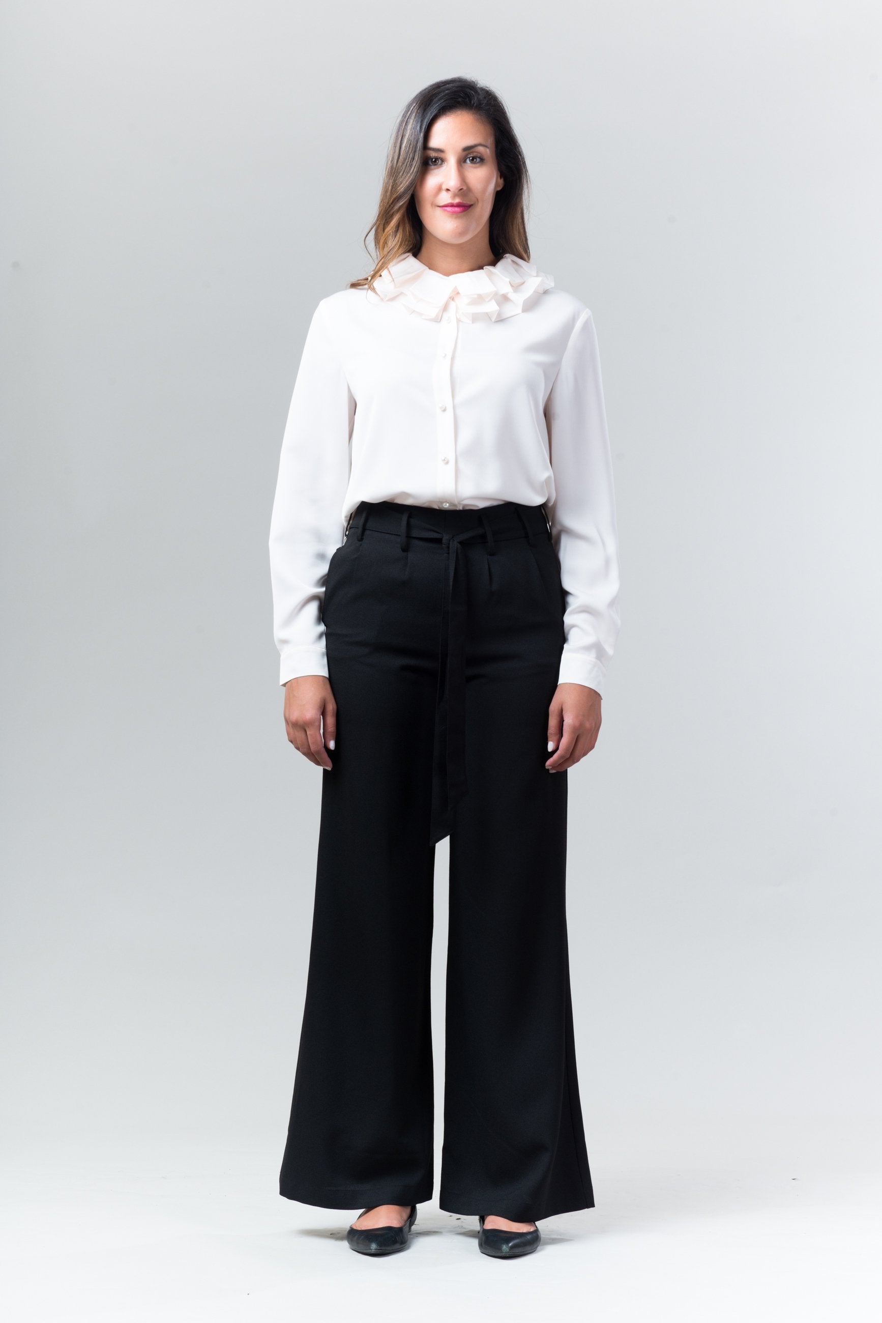 New Standard Blouse - Cream - Reina Valentina