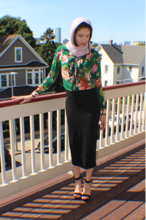 PENNY PENCIL SKIRT - BLACK - Reina Valentina
