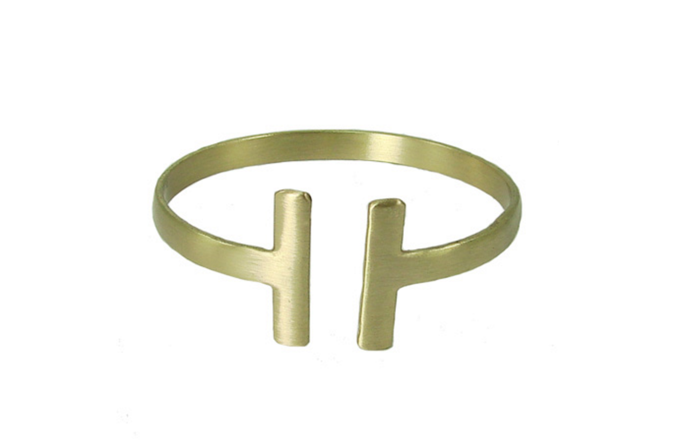 Perpendicular Cuff- Gold - Reina Valentina