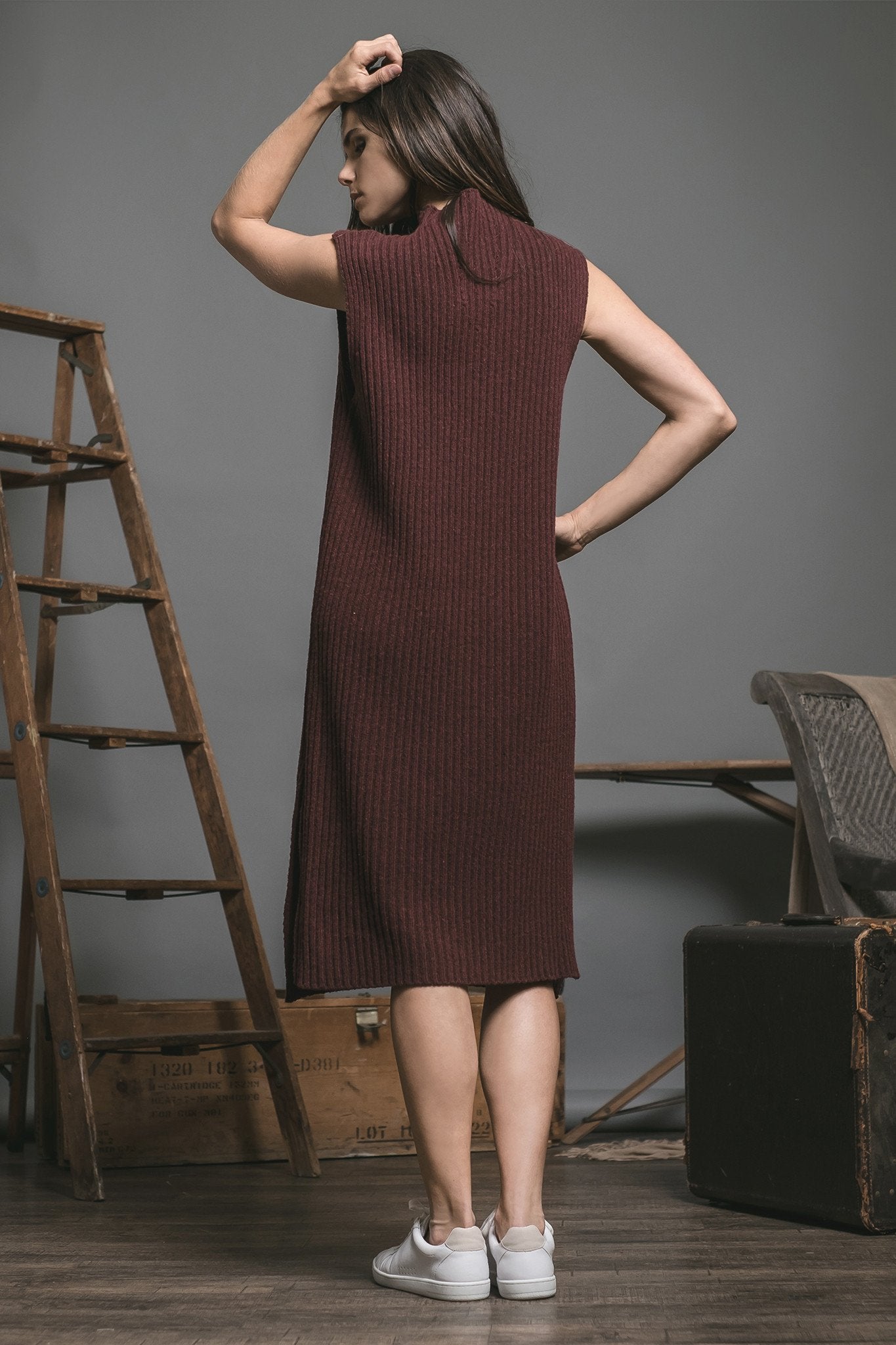 Midi Sweater Dress - Reina Valentina