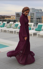 Isabelle Dress - Magenta - Reina Valentina