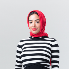 Jersey Scarf Hijab - Reina Valentina