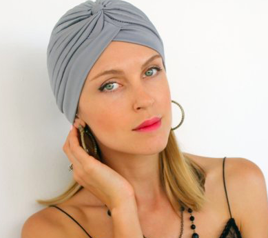 Grey Turban - Reina Valentina