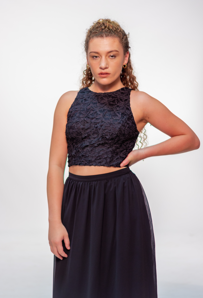 Janet Two Piece Gown - Reina Valentina