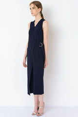 Navy Skyler Jumpsuit - Reina Valentina