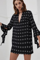 Spell Out Dress - Reina Valentina