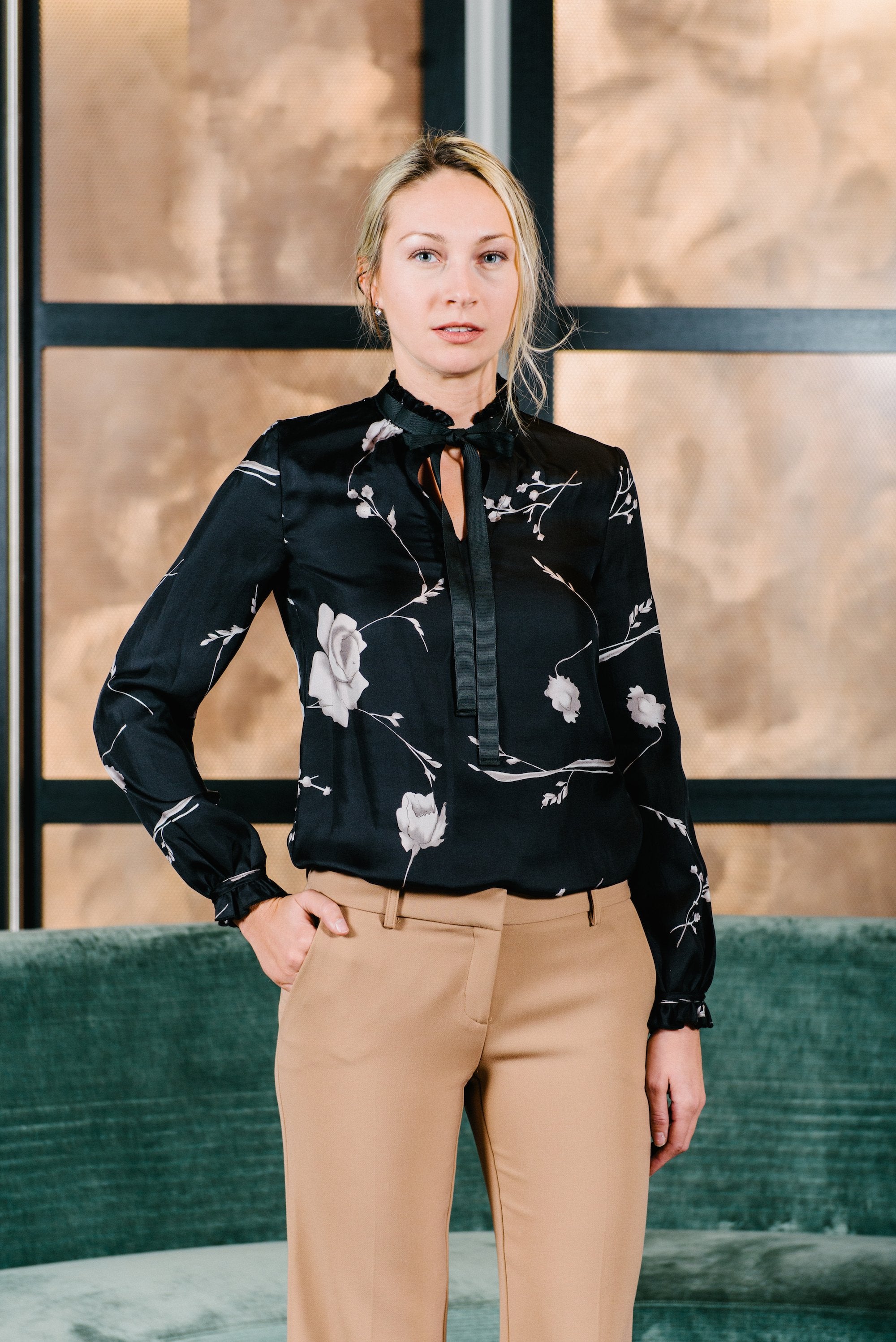 Bowie Floral Blouse - Reina Valentina