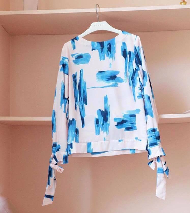 Brush Strokes Top - Reina Valentina