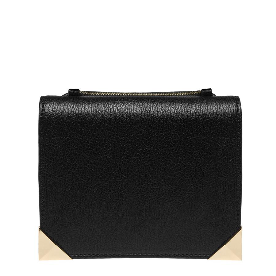Coco Foldover Cross Body - Black - Reina Valentina
