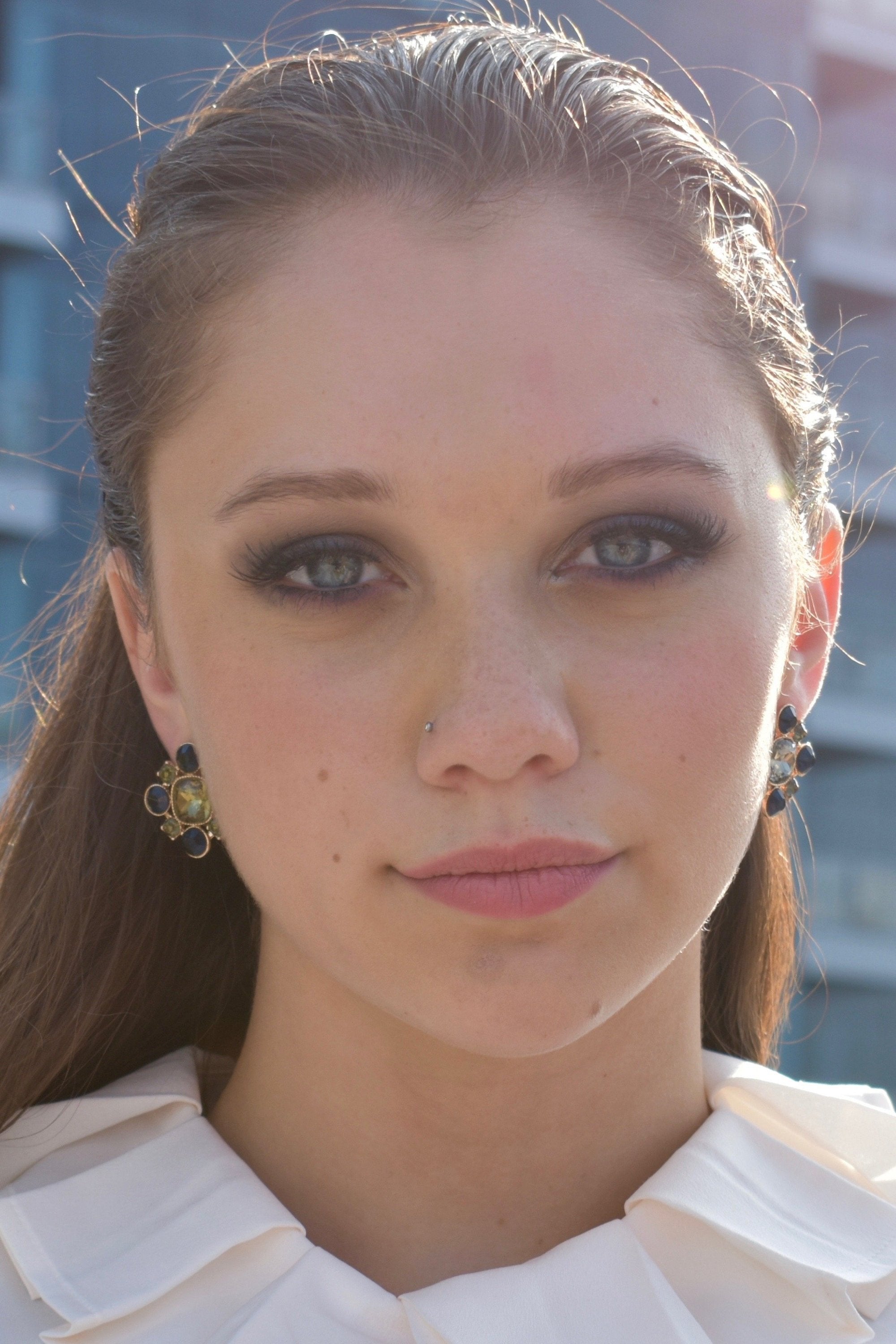 Jewel Blue Stud earrings - Reina Valentina