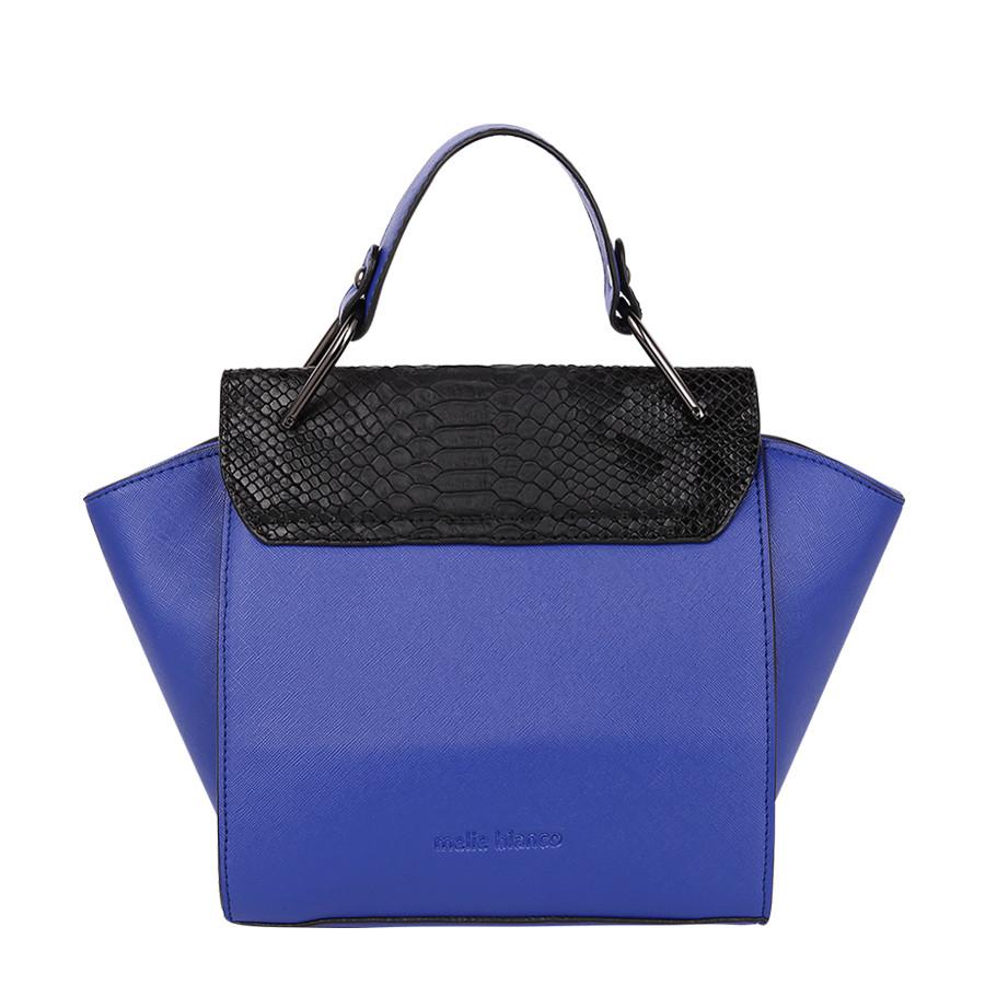 Ricci Winged Top Handle Bag - Blue - Reina Valentina