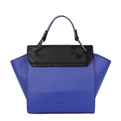 Ricci Winged Top Handle Bag - Blue - Reina Valentina