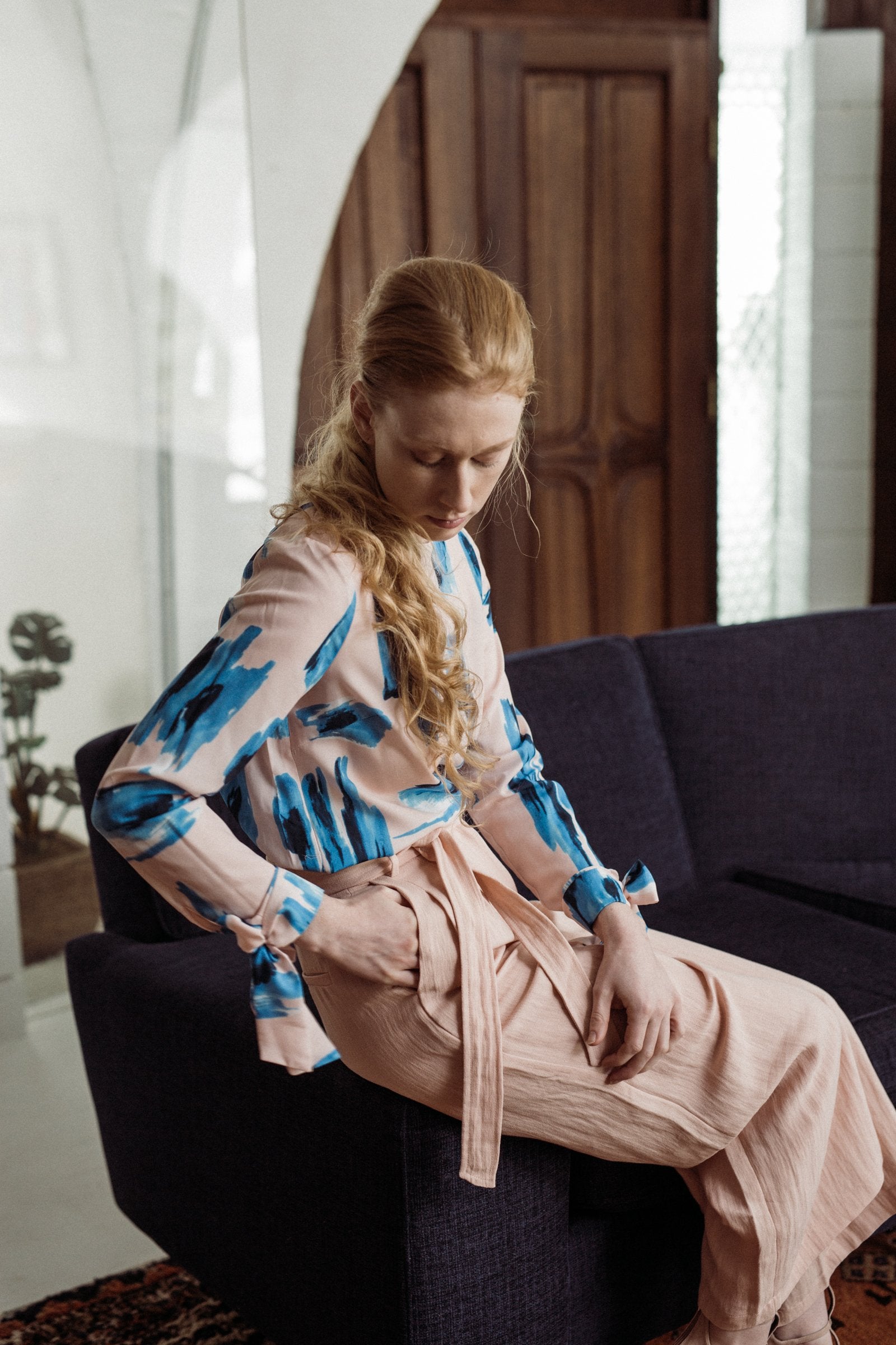 Phoebe High Wasited Bell Pants - Reina Valentina