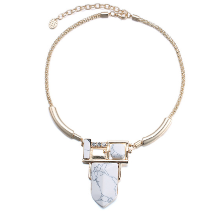 Natural Stone Pendant Necklaces - Reina Valentina